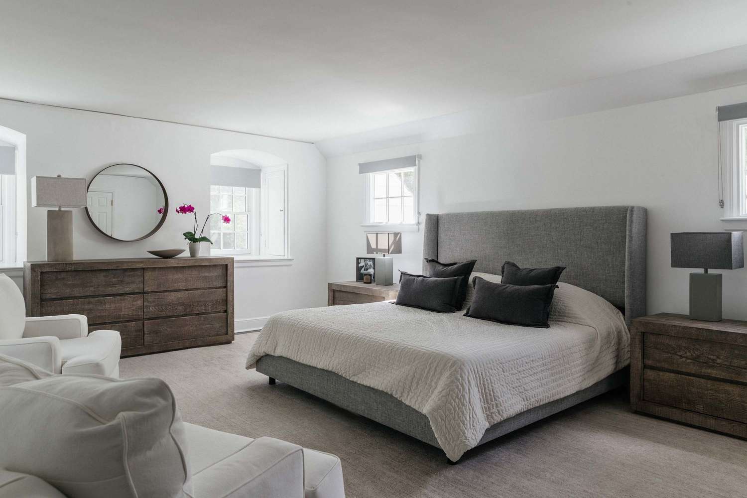 Minimalistische Schlafzimmer-Ideen