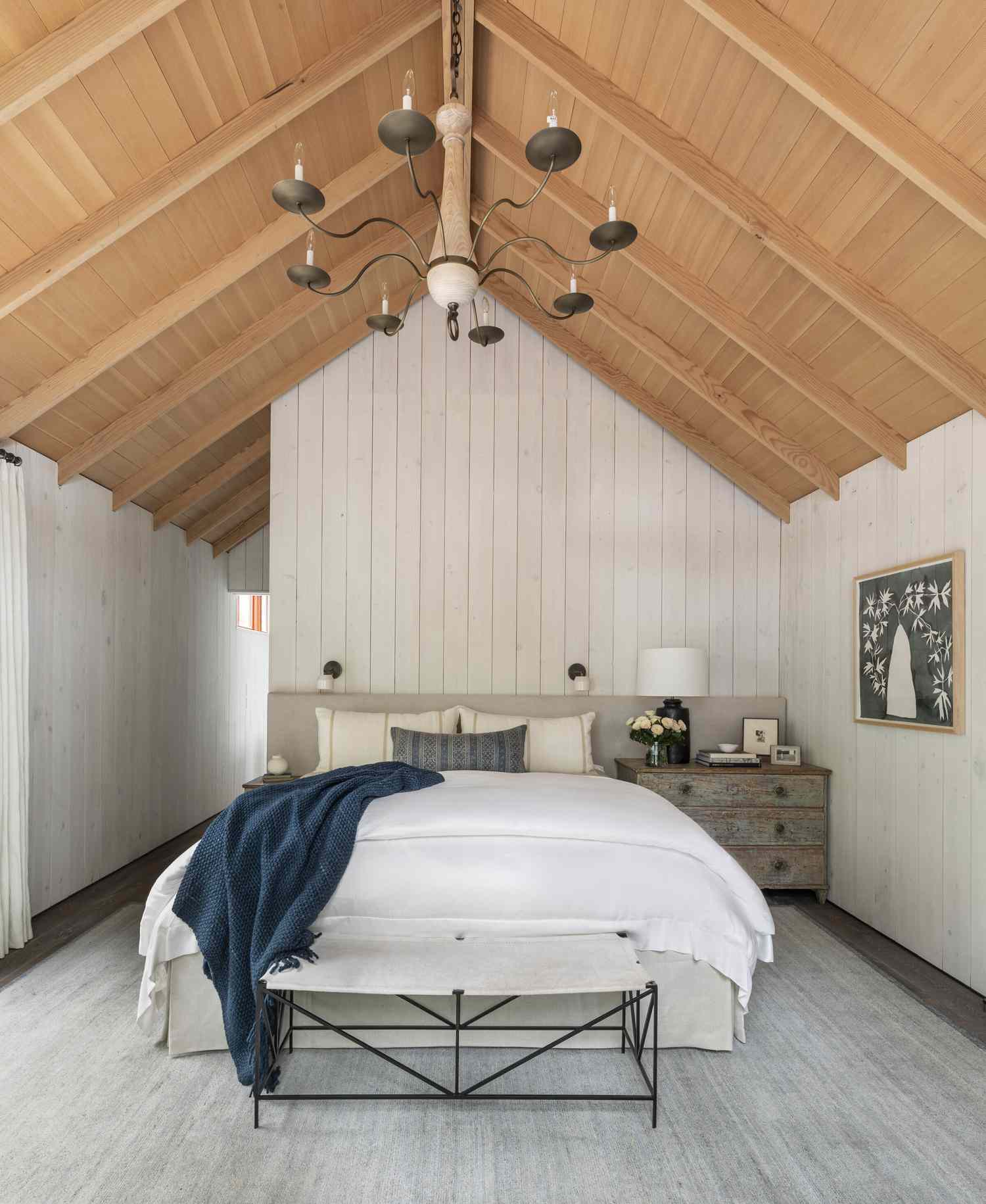 Minimalistisches Schlafzimmer 