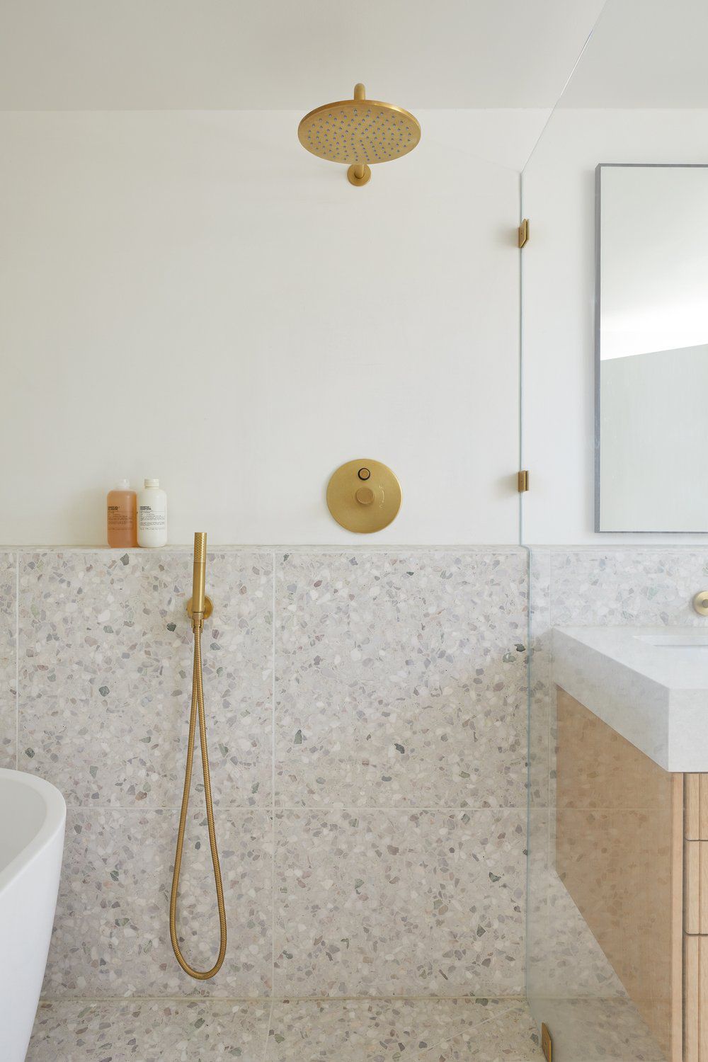 Begehbare Dusche
