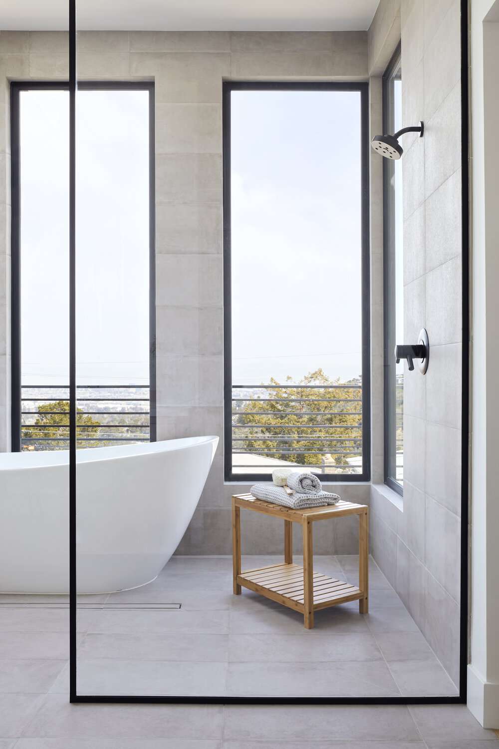 Begehbare Dusche