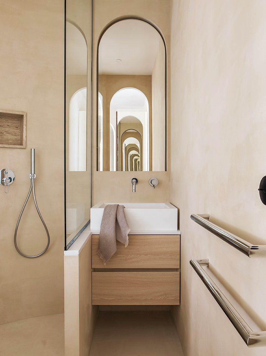 Begehbare Dusche