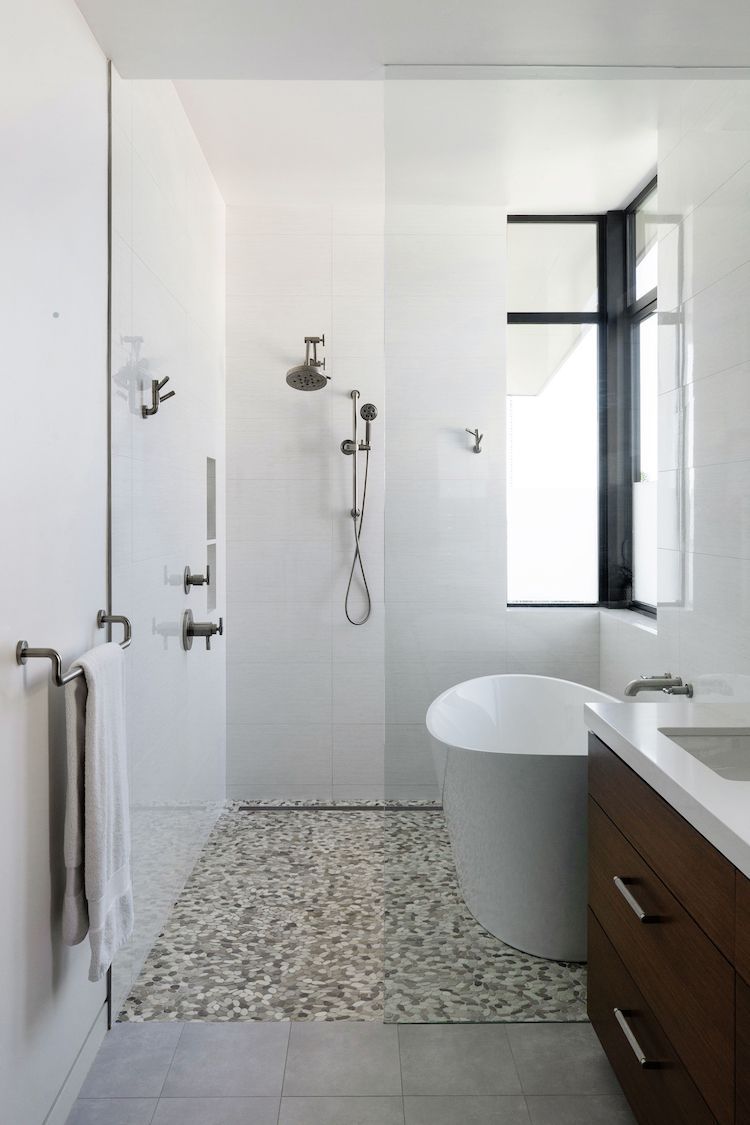 Begehbare Dusche