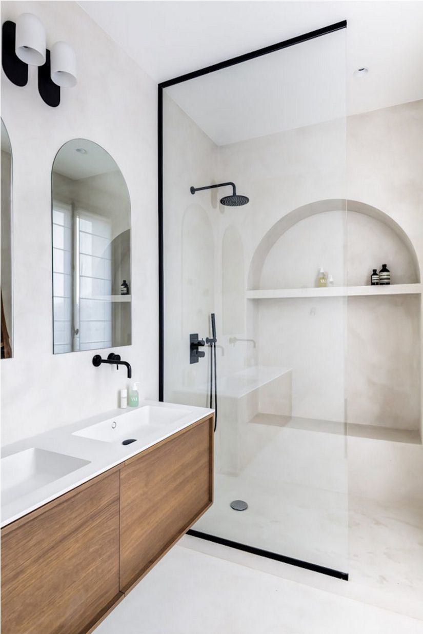 Begehbare Dusche