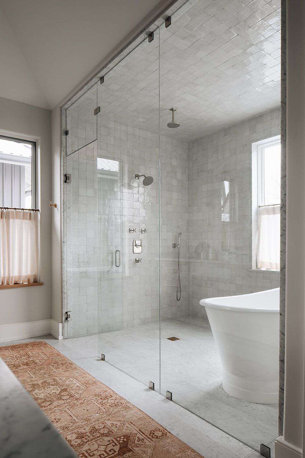 Begehbare Dusche