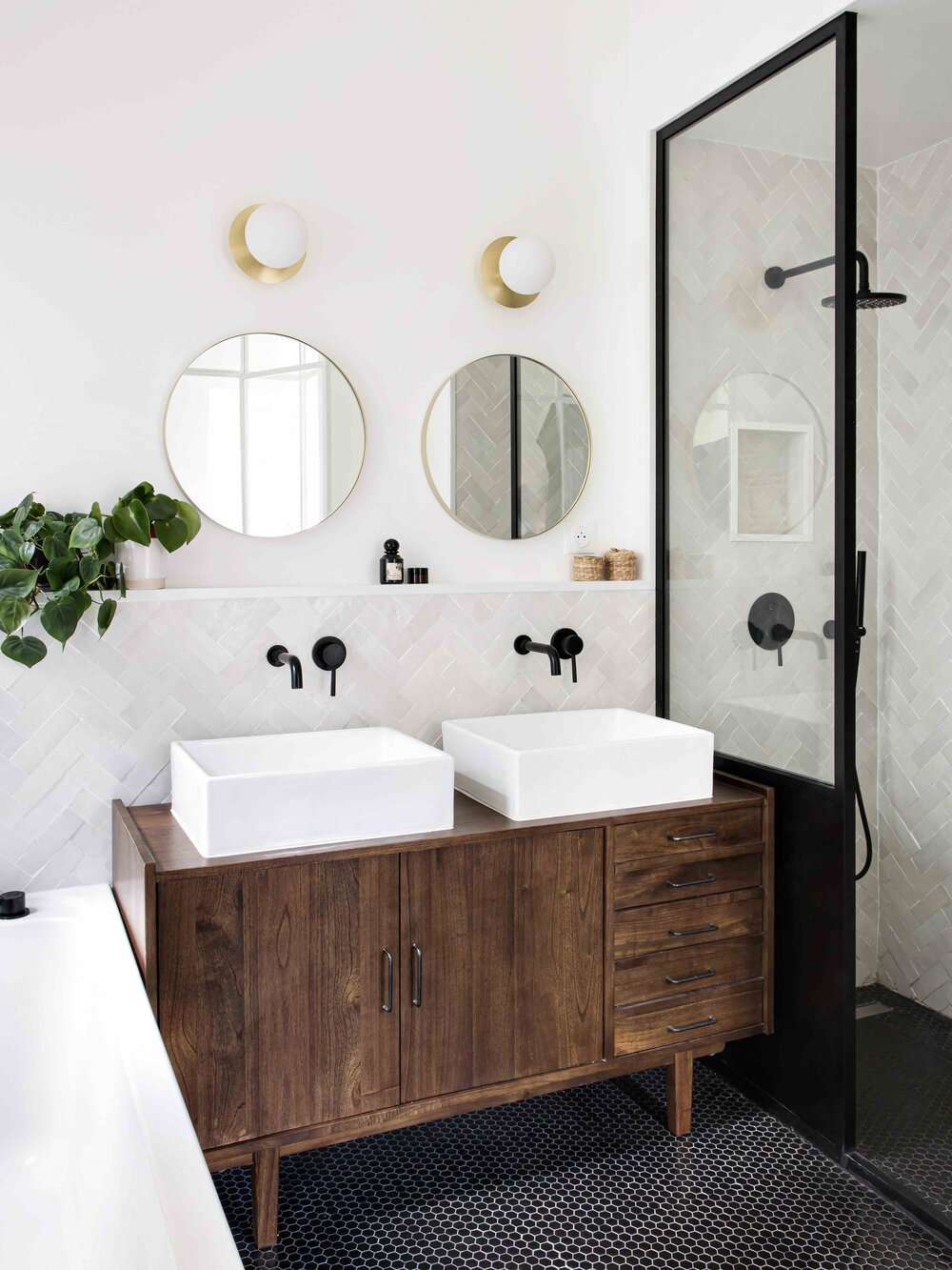 Begehbare Dusche