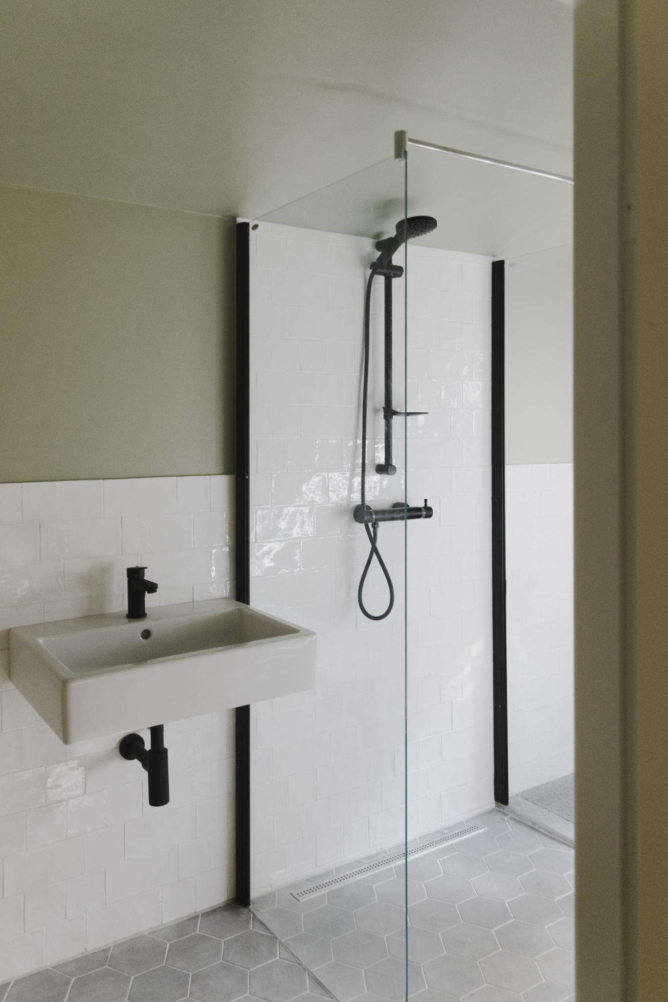 Begehbare Dusche