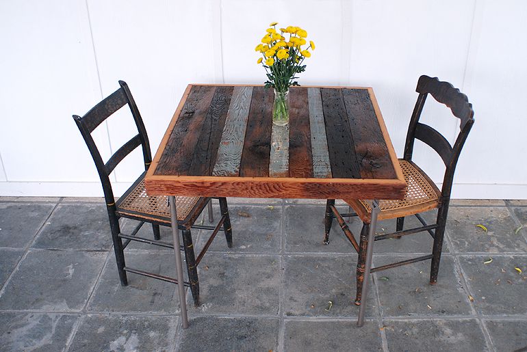 wood pallet card table