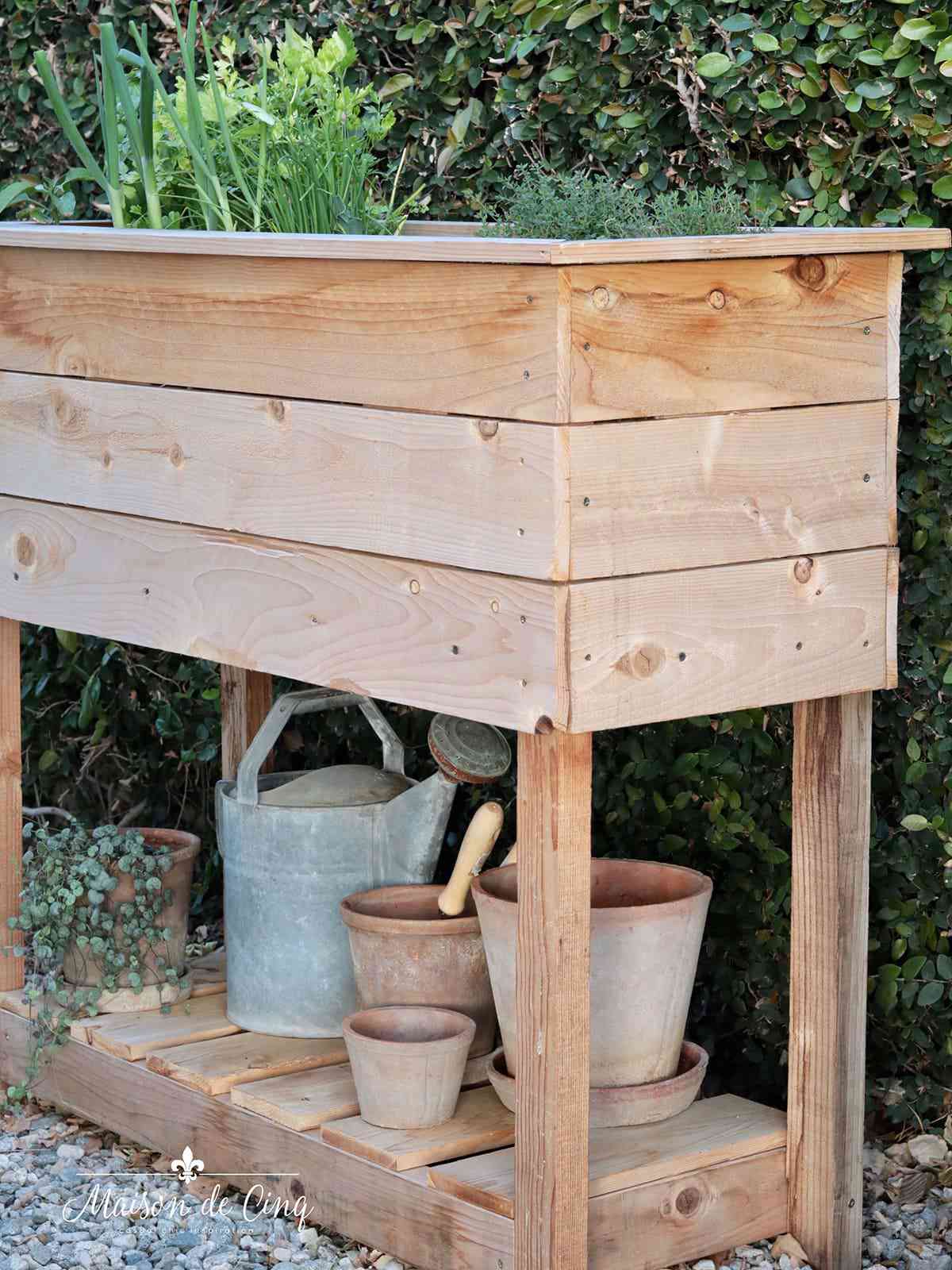 diy wood pallet planter box