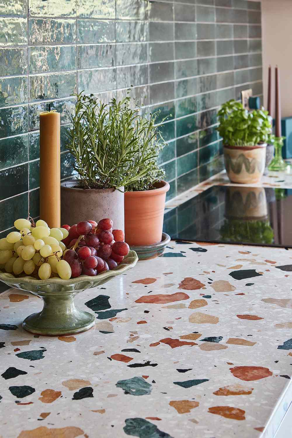 terrazzo kitchen countertop ideas