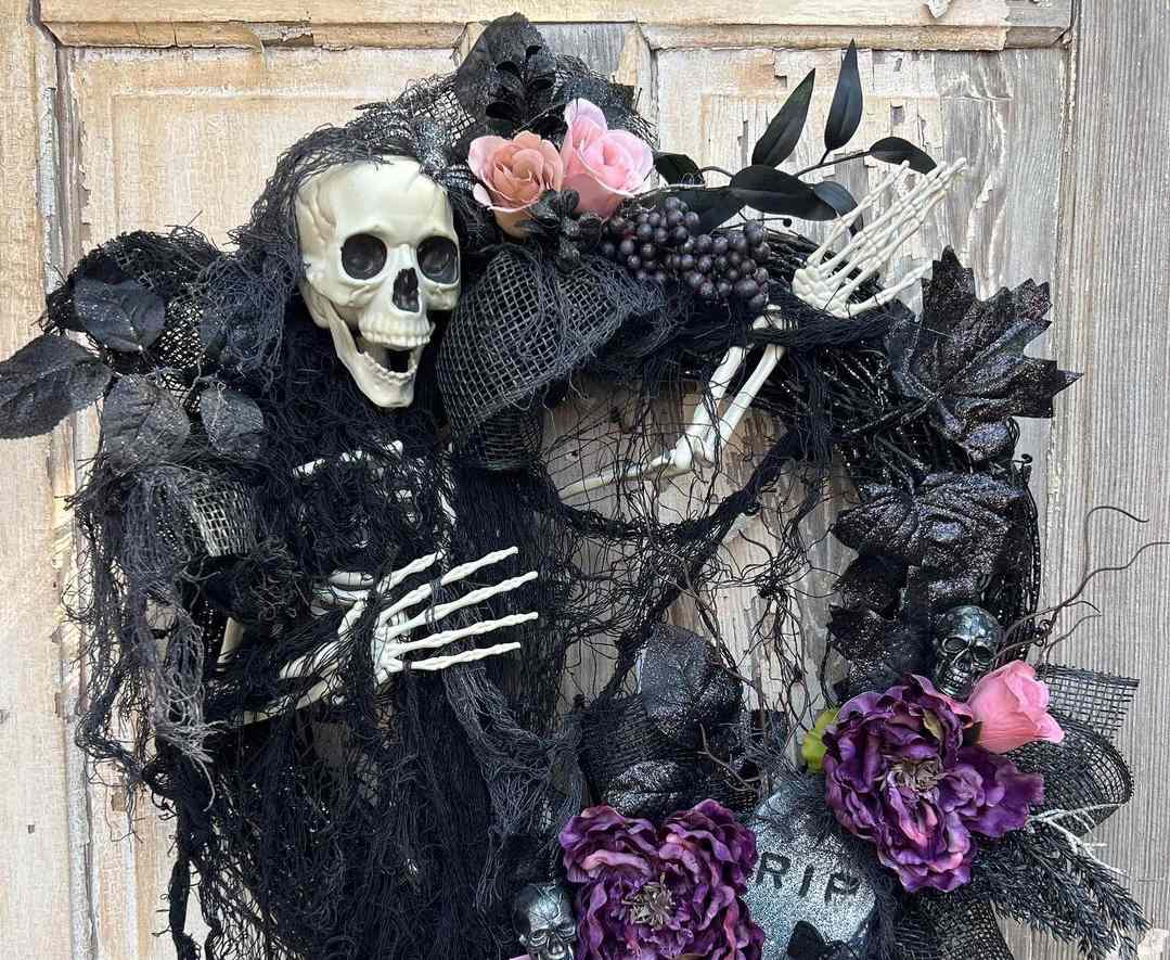 Halloween wreath