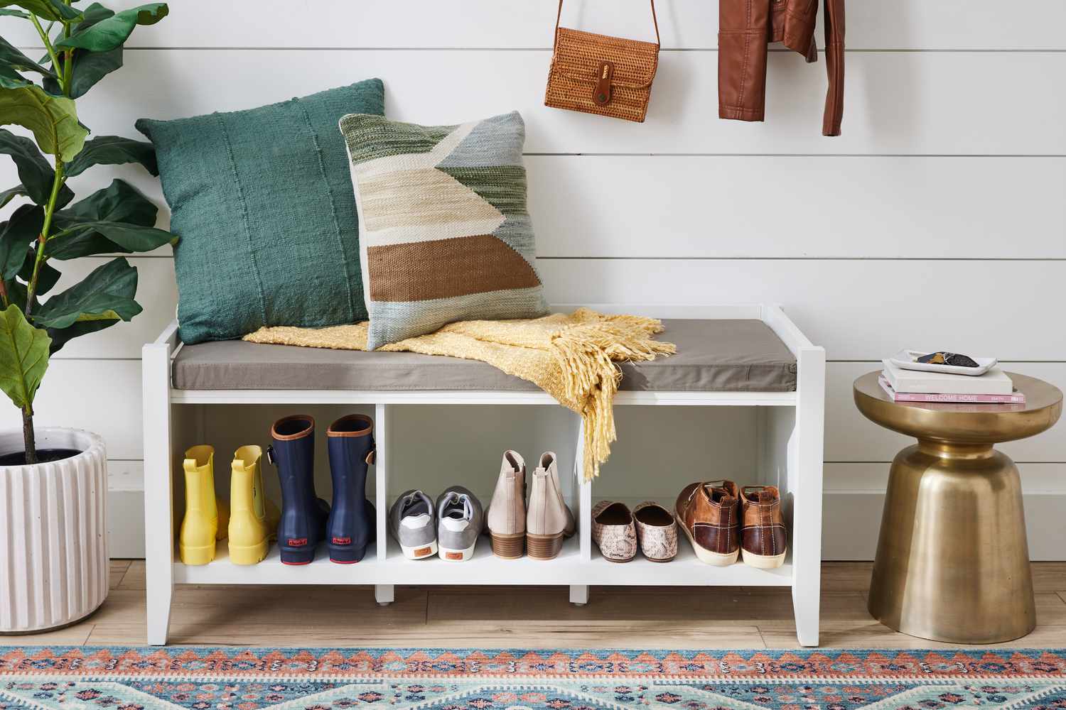 Entryway shoe storage ideas