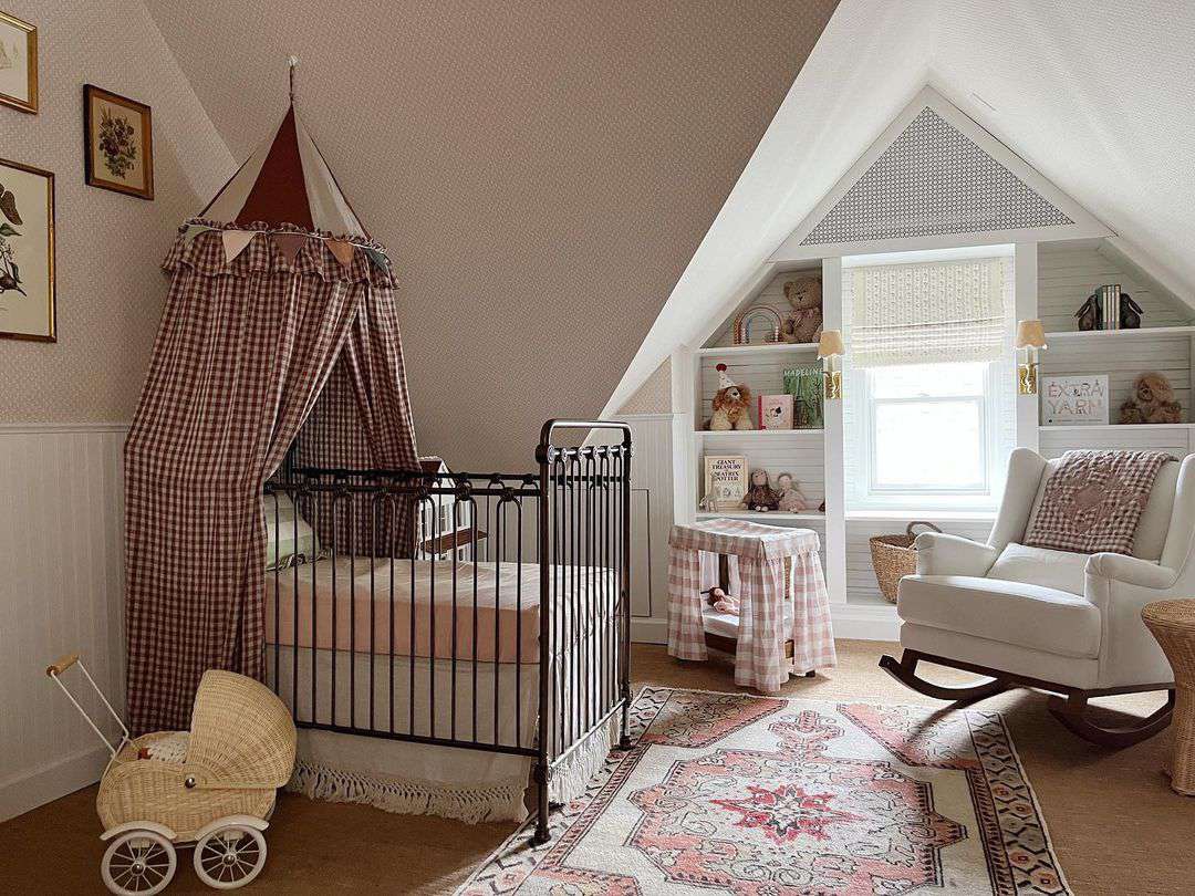 low ceiling nursery