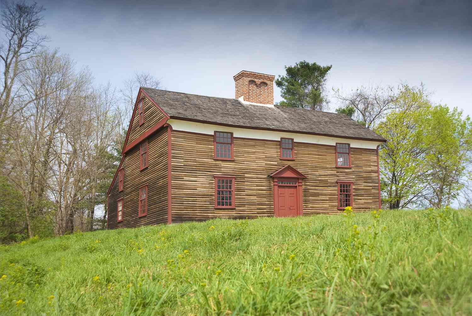 Amerikanisches Kolonialhaus