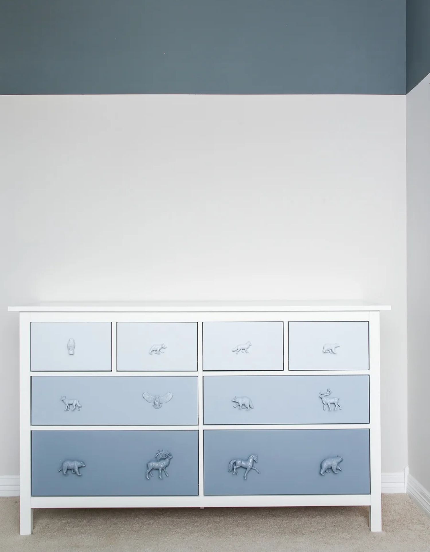 Ombre Hemnes Kommode Hack