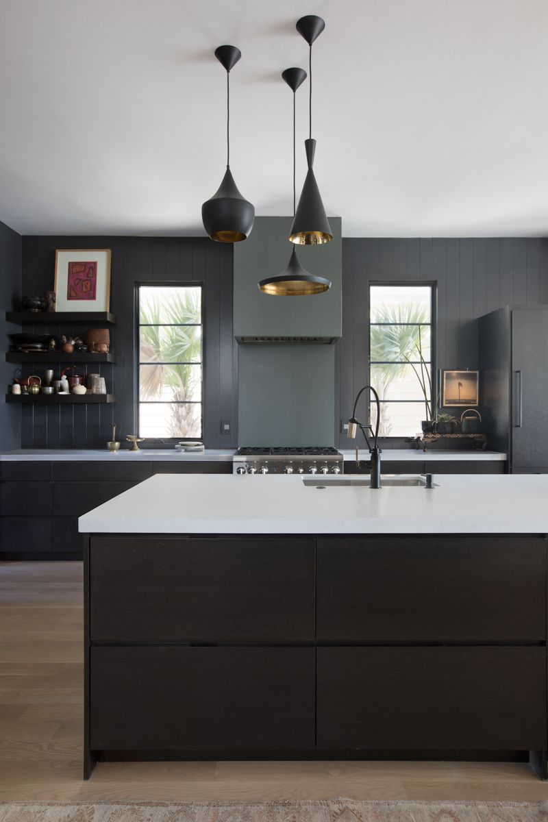 moody gray kitchen ideas