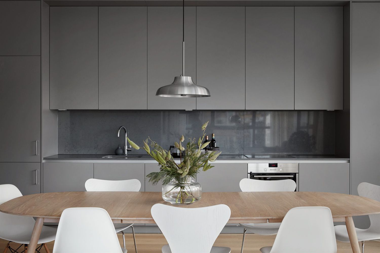 gray kitchen