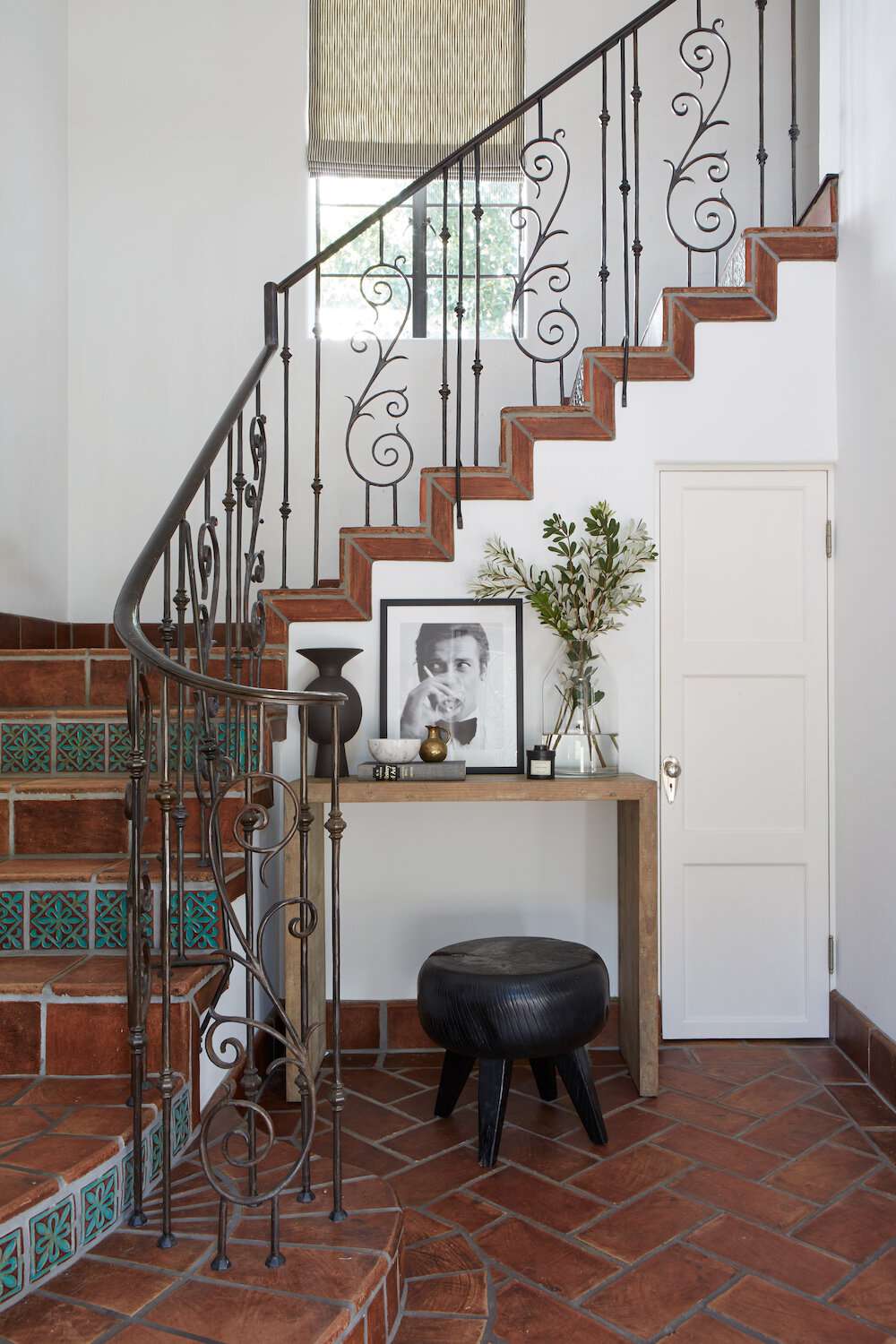 wrought iron stair railing