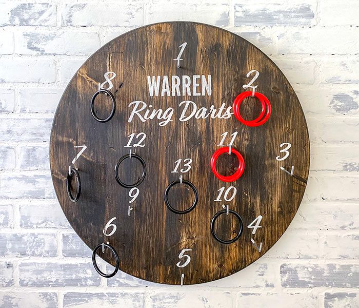 diy ring darts