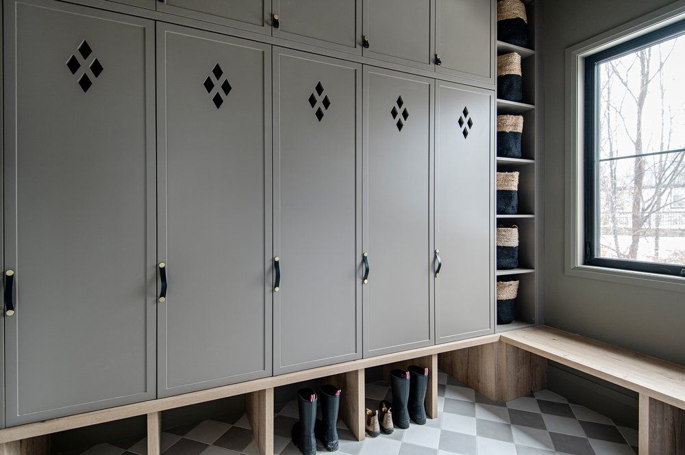 Garage Conversion Ideas Mudroom