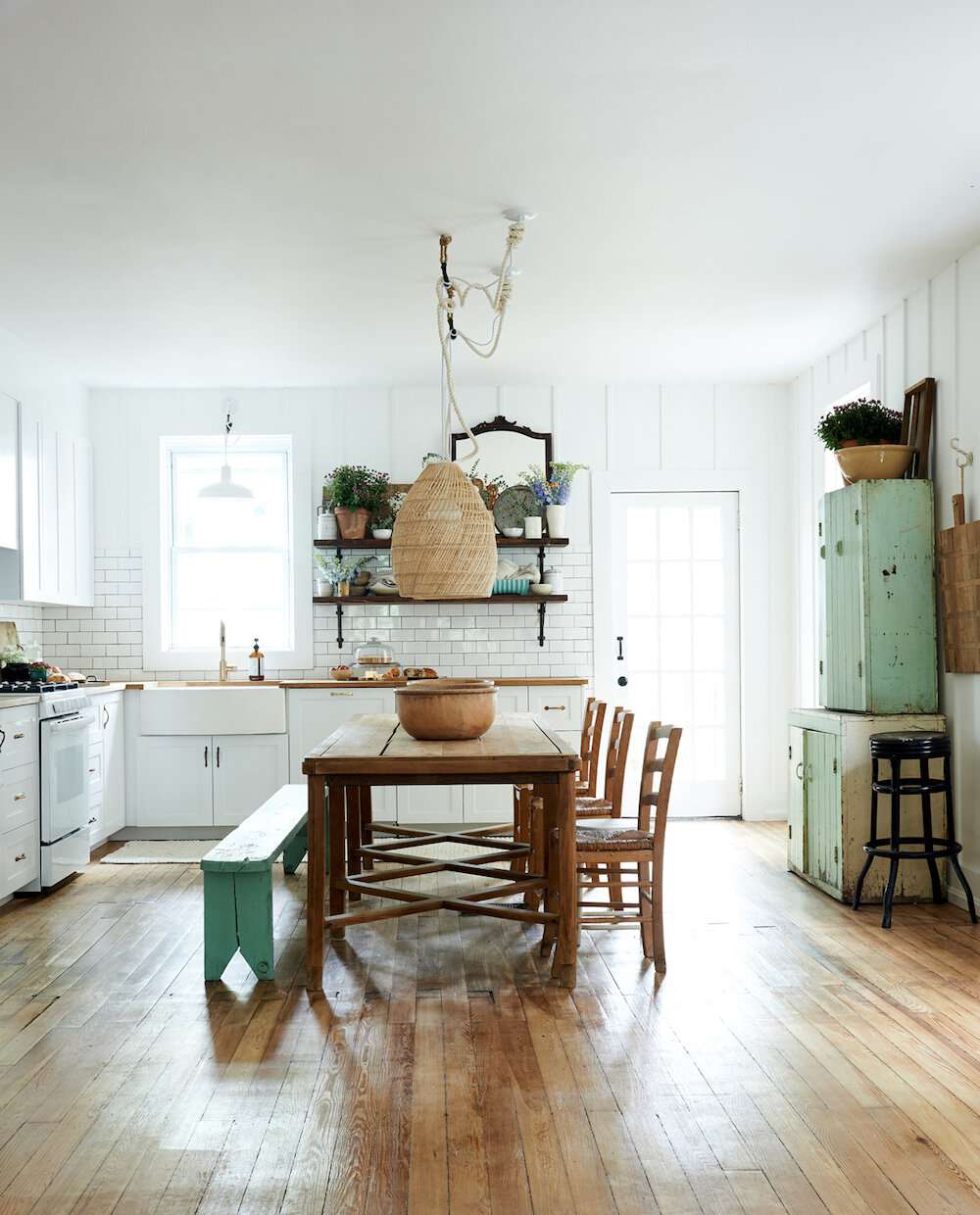 woven pendant light kitchen