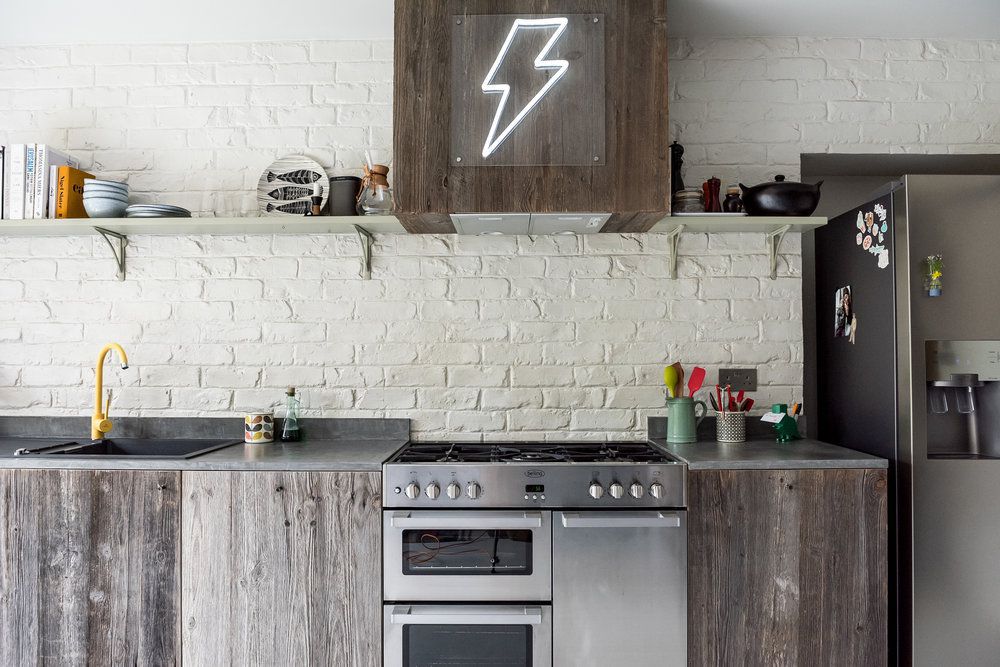 neon kitchen lighting fixture ideas