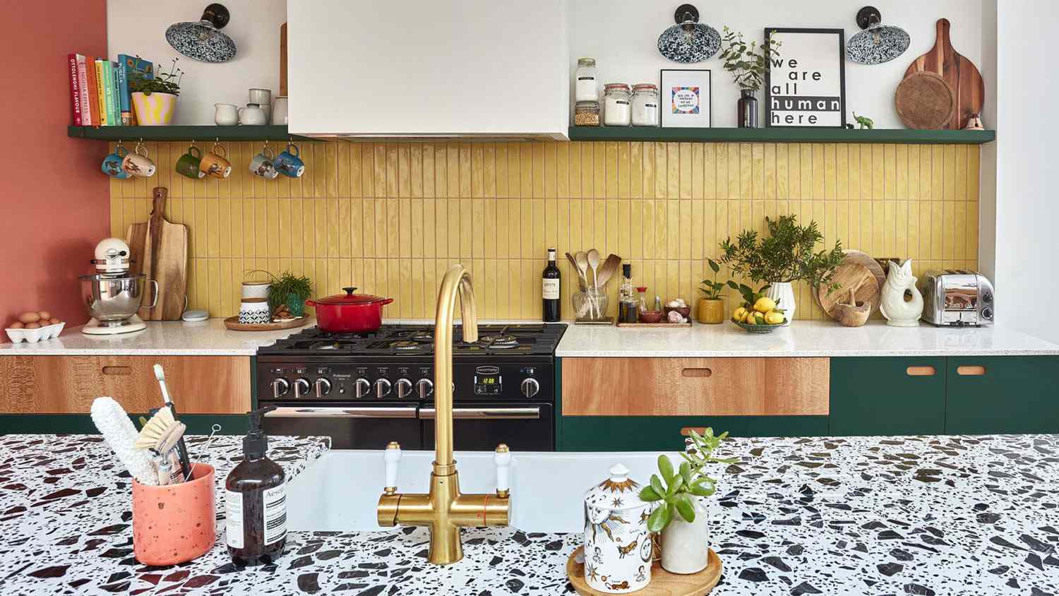 eclectic kitchen countertop ideas